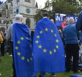 بريطانيون يتظاهرون للمطالبة بانضمام بلادهم مجددا للاتحاد الاوروبي