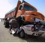 وفاة 8 مواطنين جميع ركاب باص بحادث مروع في المحويت