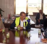 مناقشة آلية تنفيذ مشاريع مطار صنعاء الدولي