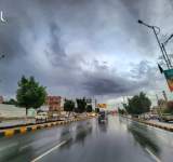 شاهد / اجواء صنعاء مع اول عاصفة مطرية هذا الشتاء