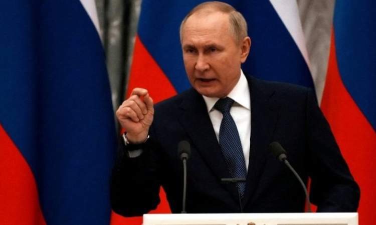 بوتين يحذر من توسع الحرب في الشرق الاوسط