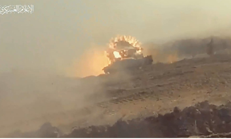 خلال ساعات المقاومة تدمر 8دبابات ومدرعات وتقتل جنود صهاينة