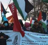 تظاهرة حاشدة في برلين تنديدا بالعدوان الصهيوني المستمر على غزة