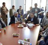 محافظ صنعاء يتفقد مبنى جامعة 21 سبتمبر للعلوم الطبية والتطبيقية