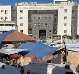 العدو الصهيوني يقتحم مستشفى الشفاء بغزة