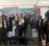 حركة حماس في اليمن تتسلم بندقية القبائل اليمنية 