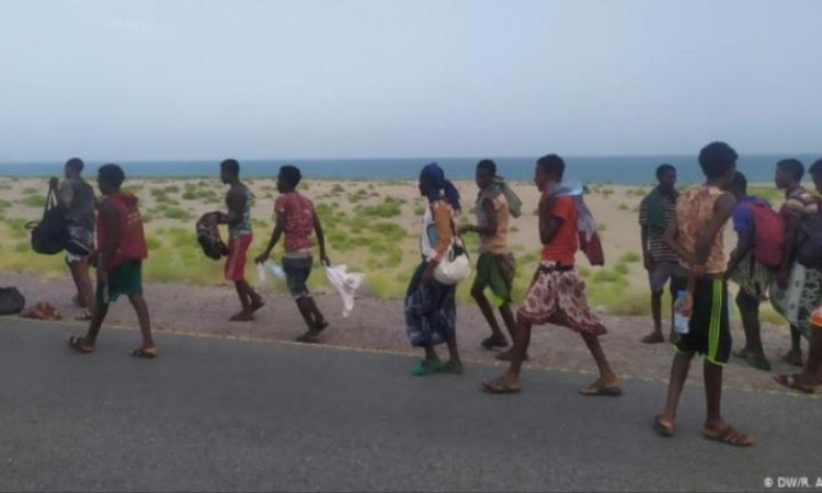 وصول أكثر من 97 ألف مهاجر أفريقي إلى اليمن