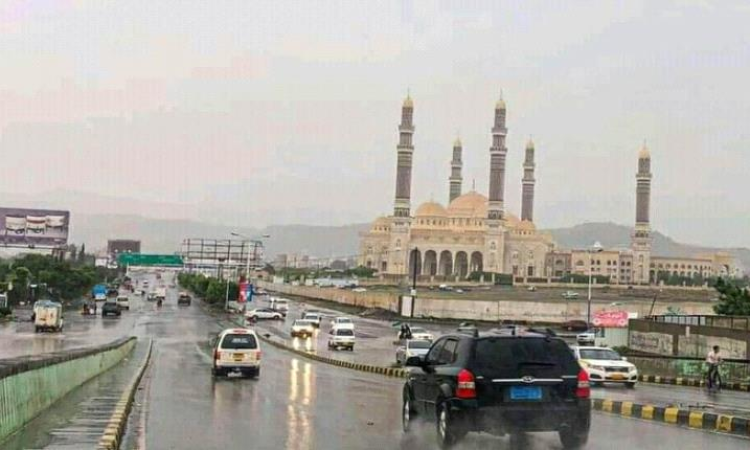  أمطار غزيرة على صنعاء